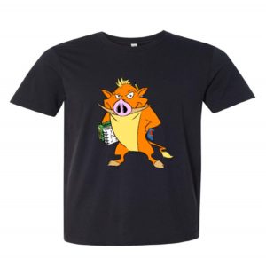 Graphic-Tee - Black, S
